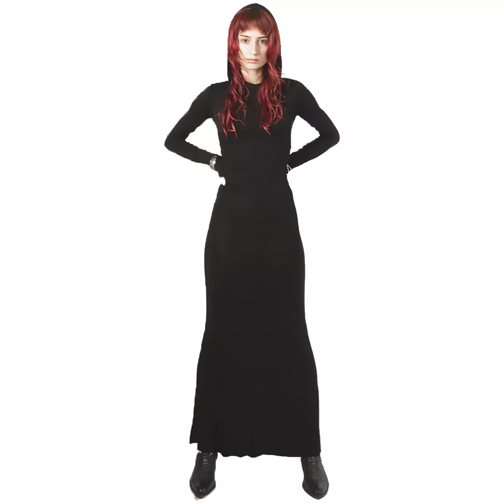 HOODED DRESS